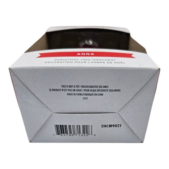 Hallmark Christmas Tree Ornaments Disney Frozen Anna NIB - Picture 3 of 3